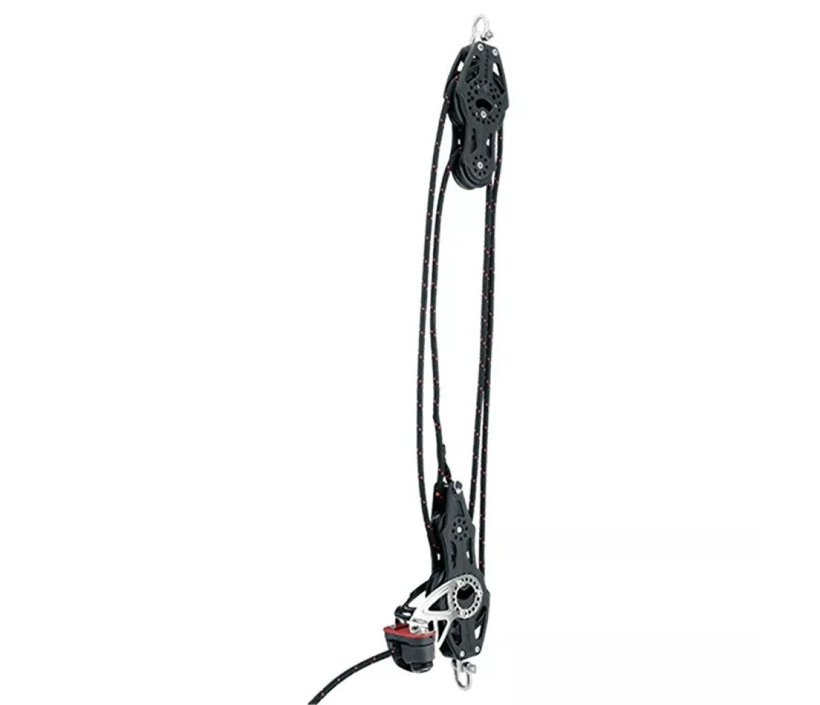Harken 7508 Sistema de aparejo 4:1 de 75 mm