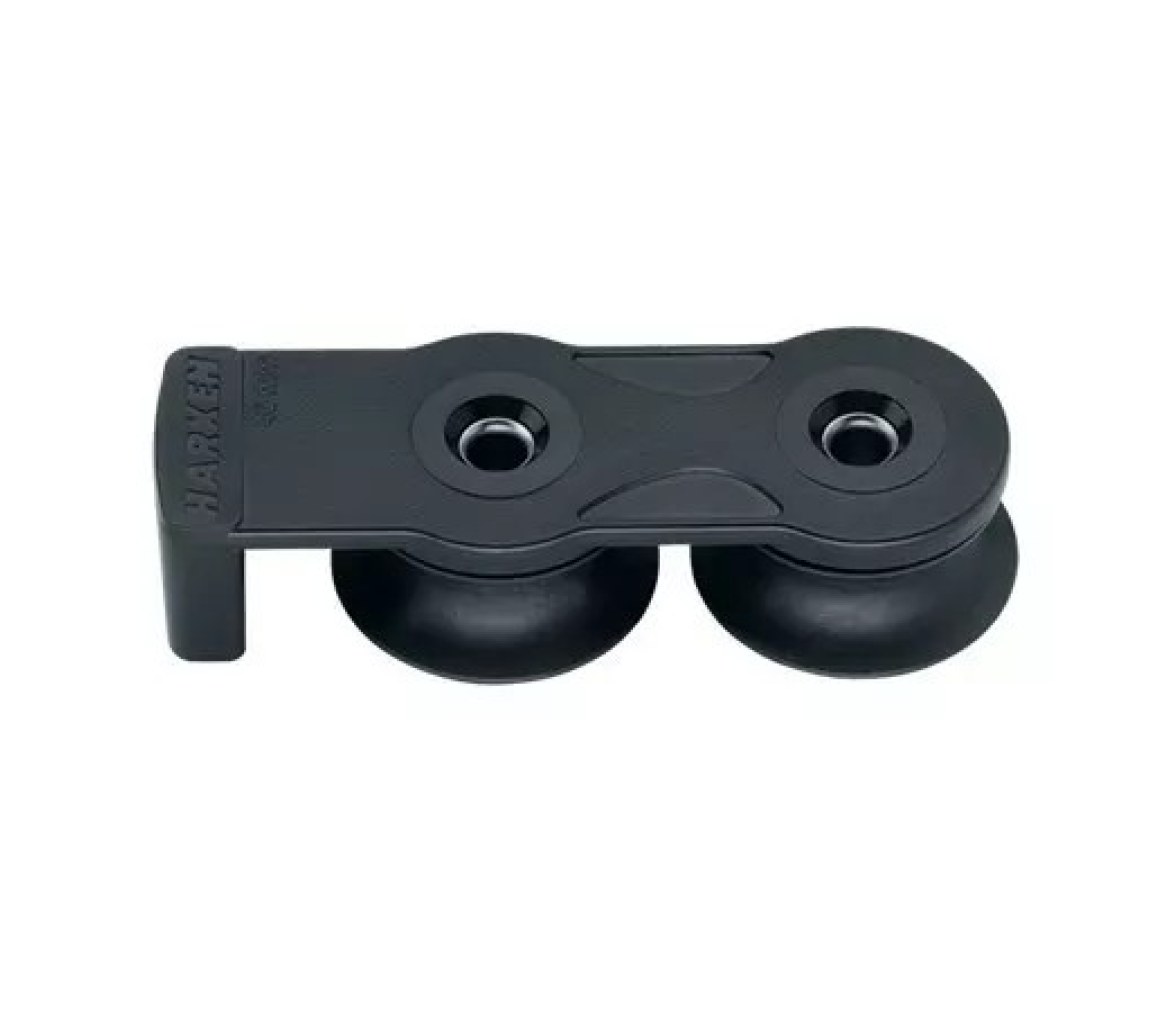 Harken 9000 Organizador de cubierta de 40 mm con 2 roldanas