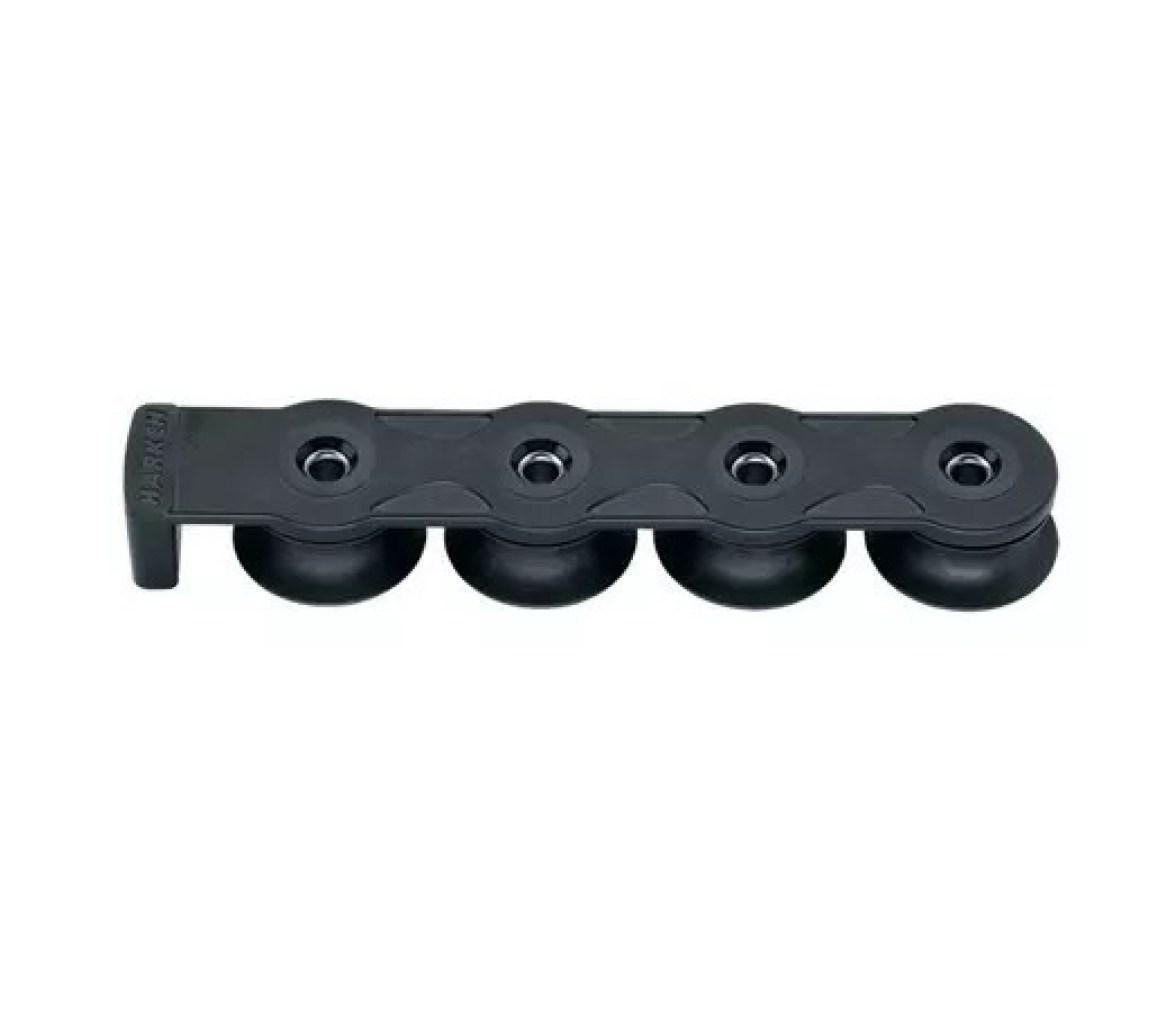 Harken 9002 Organizador de cubierta composite 40 mm 4 roldanas