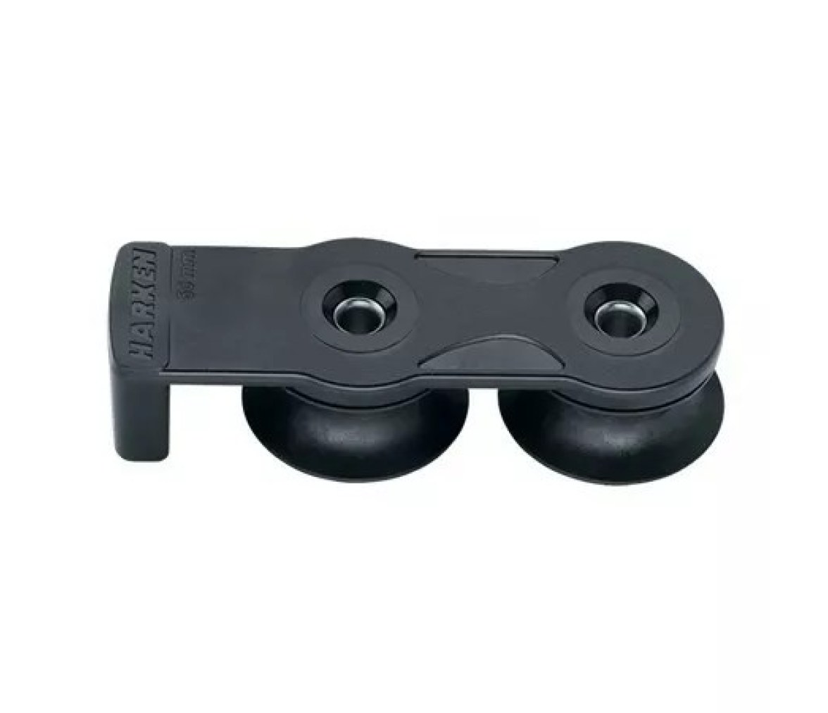 Harken 9005 Organizador de cubierta 50 mm 2 roldanas