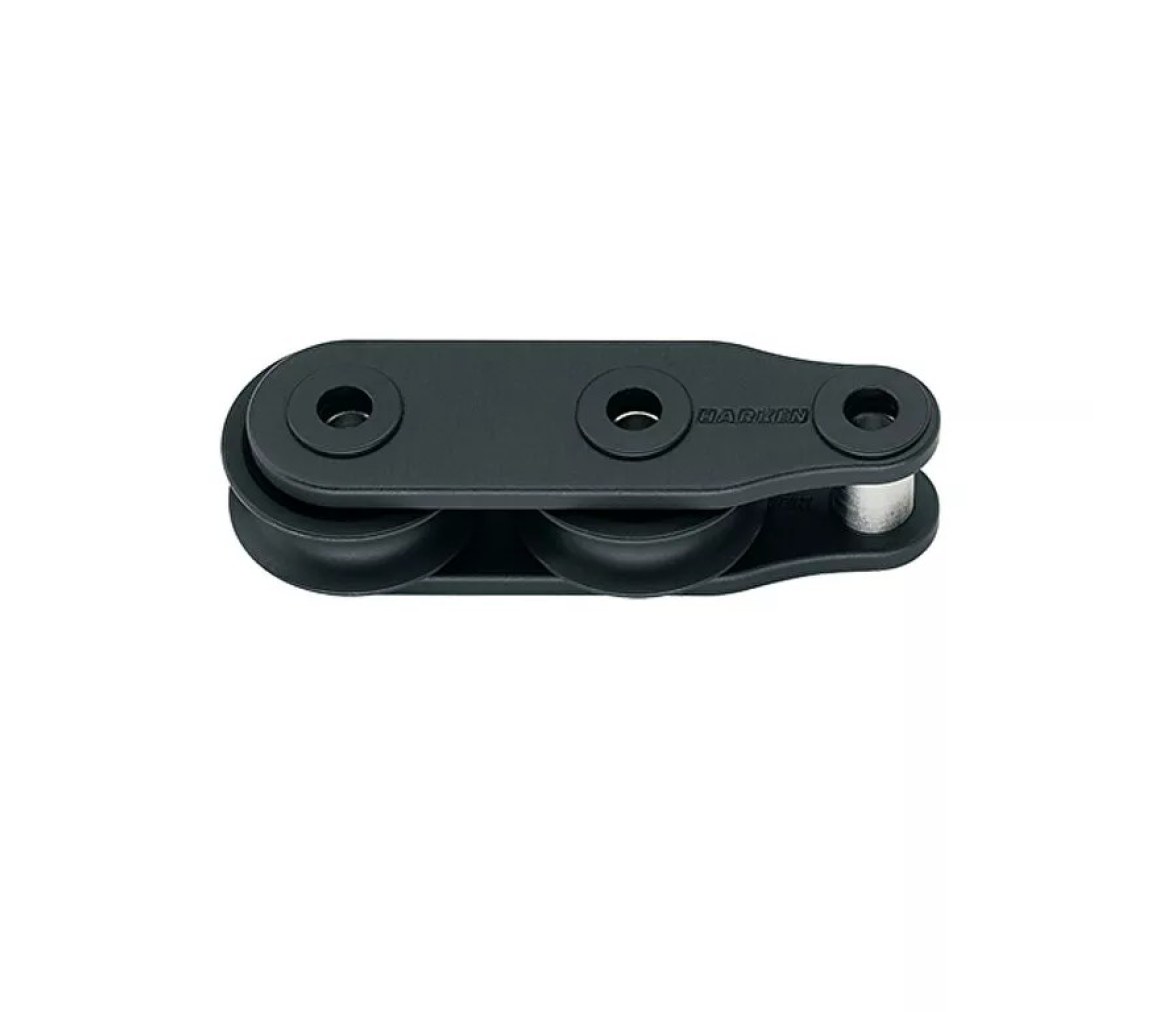 Harken 9012 Organizador de cubierta 50 mm, 2 roldanas