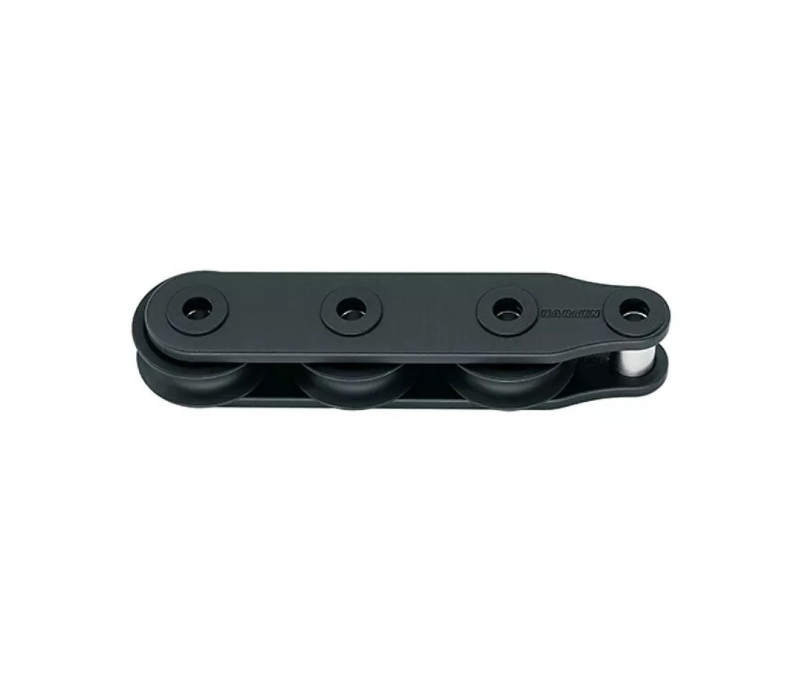 Harken 9013 Organizador de cubierta 50 mm, 3 roldanas