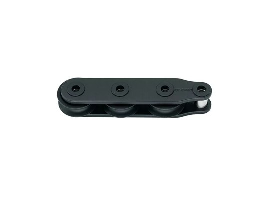 Harken 9013 Organizador de cubierta 50 mm, 3 roldanas