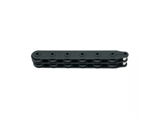 Harken 9021 Organizador de cubierta doble 50 mm, 6 roldanas
