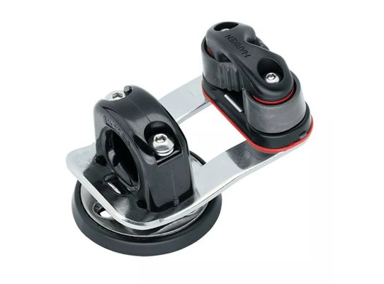 Harken 9052 Micro Cam Base con giratoria y ojo de buey