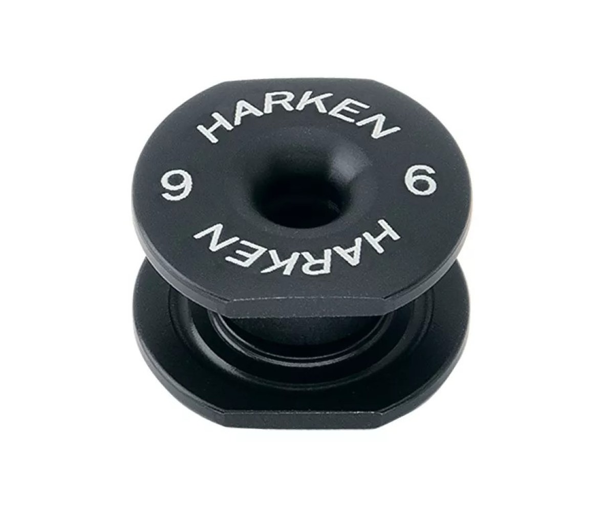 Harken 9070.0810 Pasacubiertas Gizmo doble 6 mm para cubierta 8-10 mm