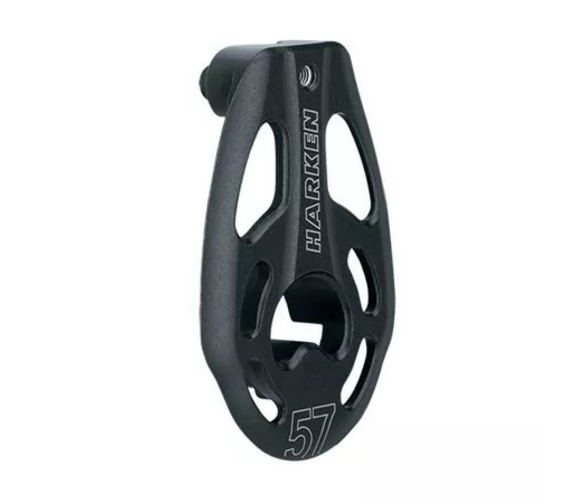 Harken AL-3702 Placa lateral con Helicoils para polea Black Magic 57 mm
