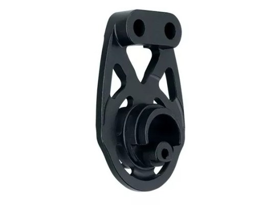 Harken AL-3706 Polea doble de costado 57 mm