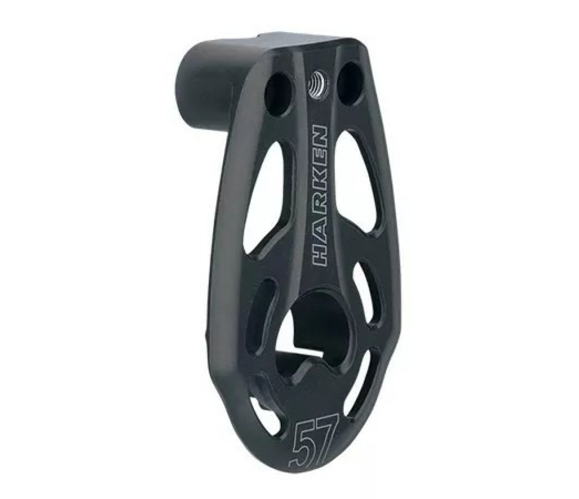 Harken AL-3707 Placa lateral con Helicoils para polea doble 57 mm