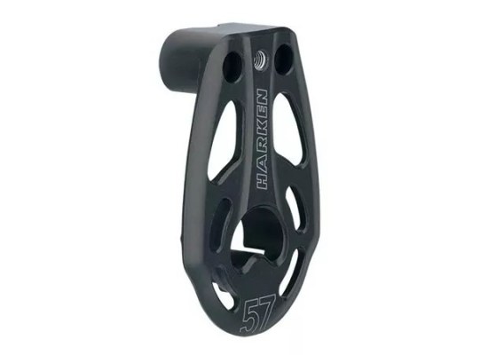 Harken AL-3707 Placa lateral con Helicoils para polea doble 57 mm