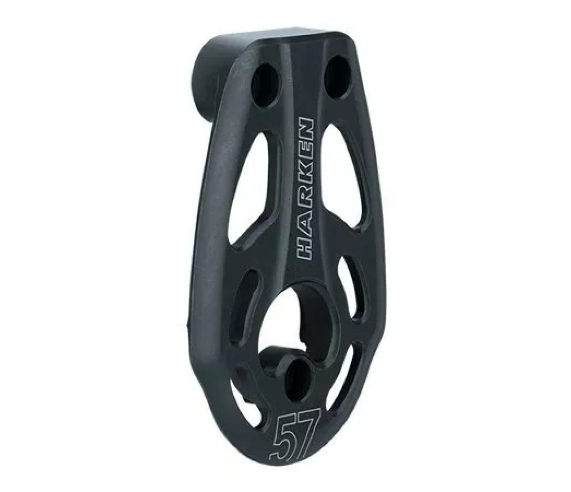 Harken AL-3708 Placa lateral para polea doble 57mm