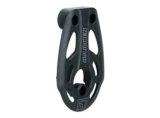 Harken AL-3708 Placa lateral para polea doble 57mm