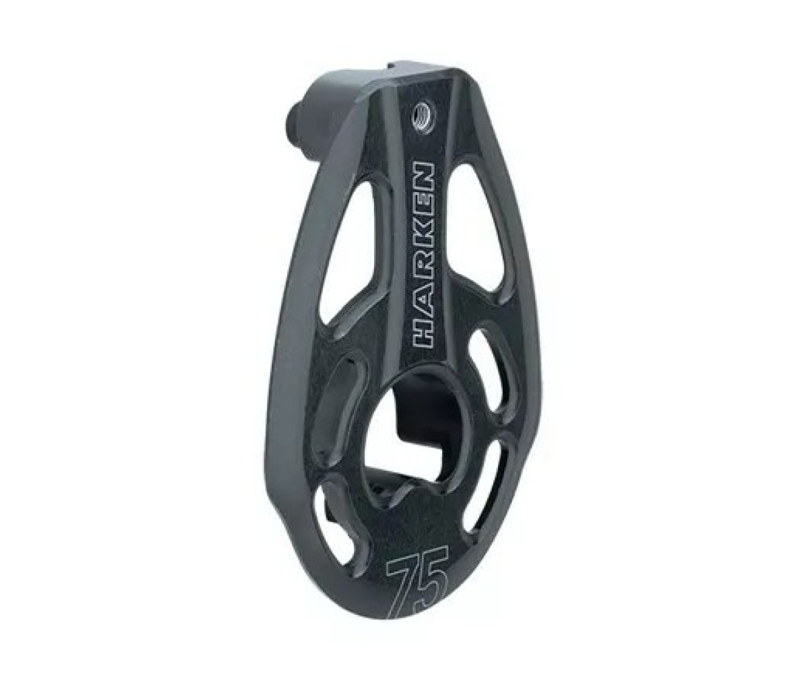 Harken AL-3728 Placa lateral para polea Black Magic 75 mm