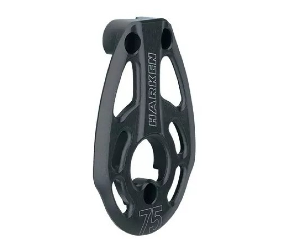 Harken AL-3729 Chapa lateral para polea Black Magic 75 mm