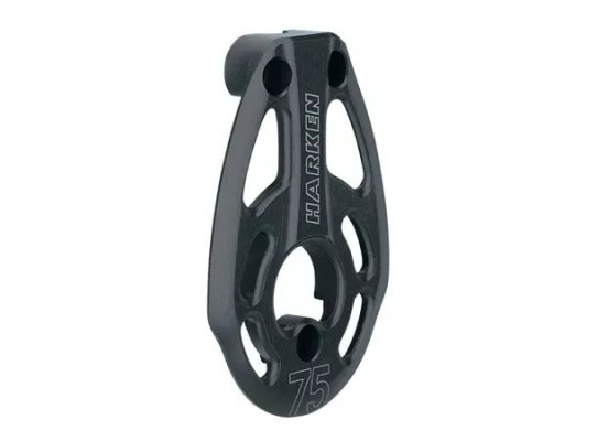 Harken AL-3729 Chapa lateral para polea Black Magic 75 mm