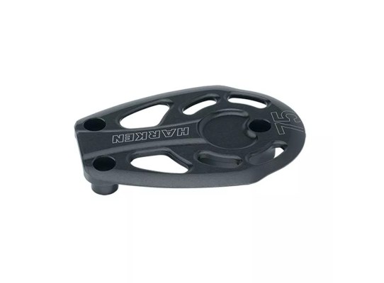 Harken AL-3738 Placa superior con aisladores para polea de pie Black Magic 75 mm