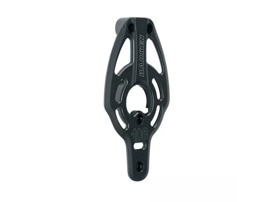 Harken AL-3756 Placa lateral con aisladores para polea Black Magic 100 mm