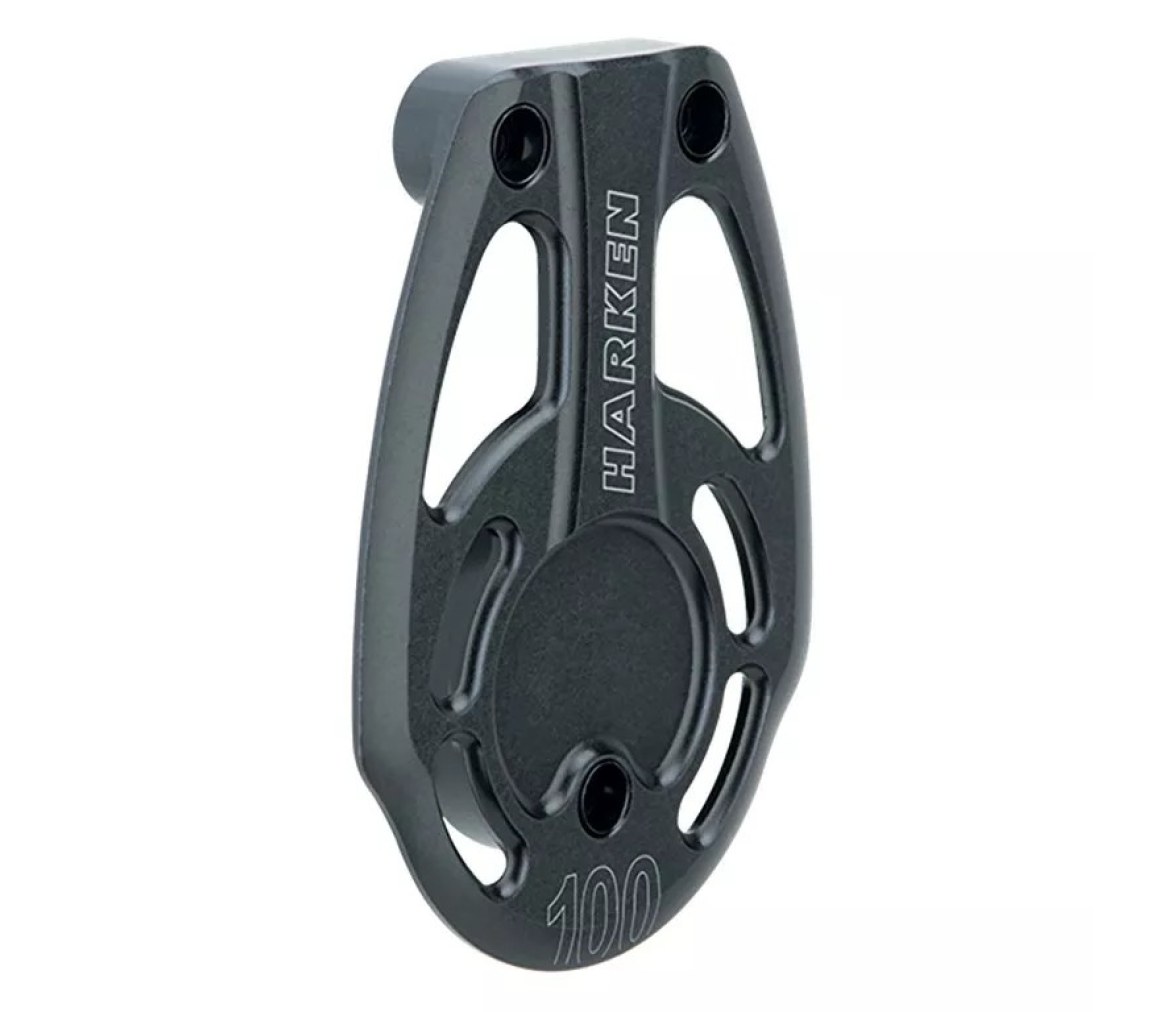 Harken AL-3760 Top Plate 100 mm para polea de pie Black Magic