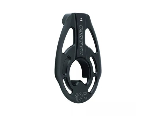 Harken AL-3771 Placa lateral con roscas para polea Black Magic 125 mm