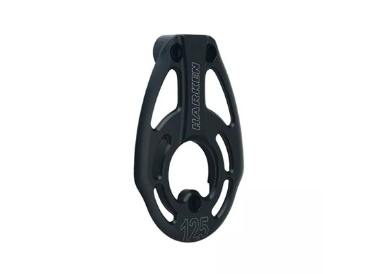 Harken AL-3772 Placa lateral con aisladores para polea Black Magic 125 mm