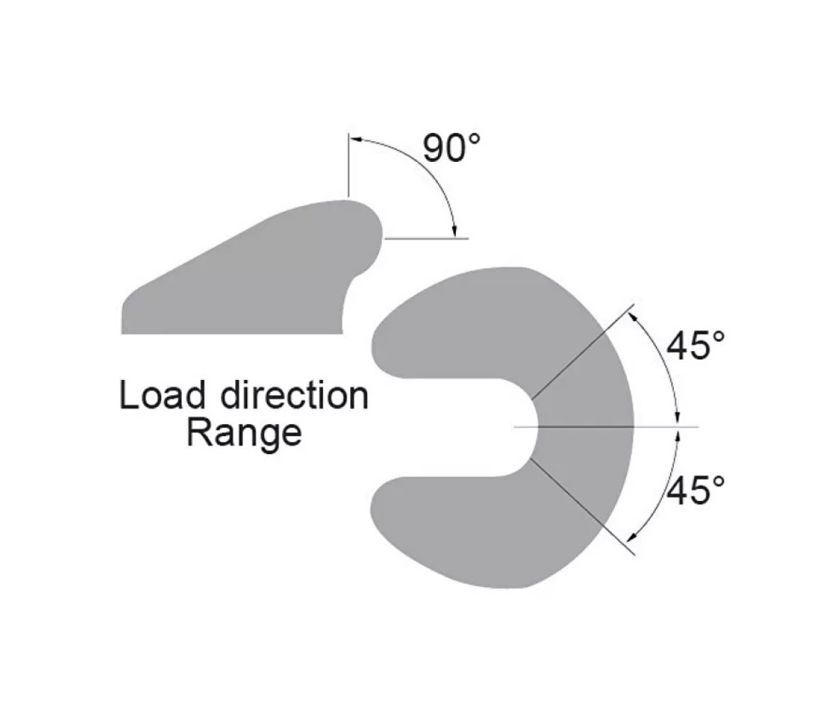 Harken AP5.SD Cáncamo textil de aleación 5T montaje en pasacubiertas