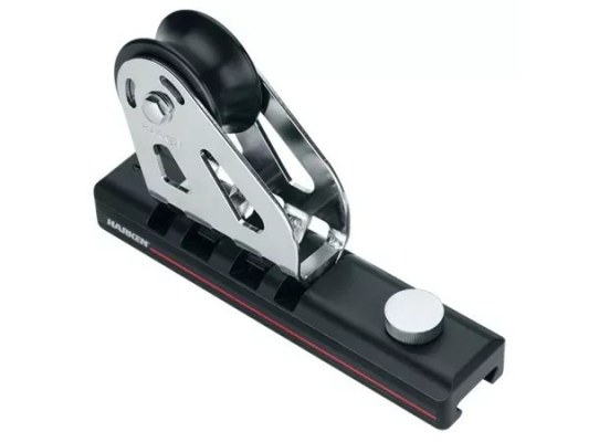 Harken C6795 Carro de escota 32 mm con tope de pasador, estrecho