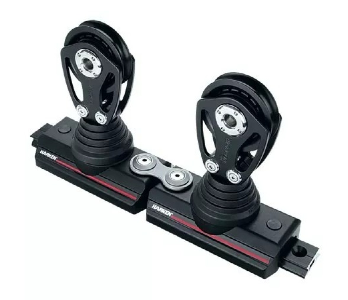 Harken C7152 Carro autovirador doble 42 mm con muelle