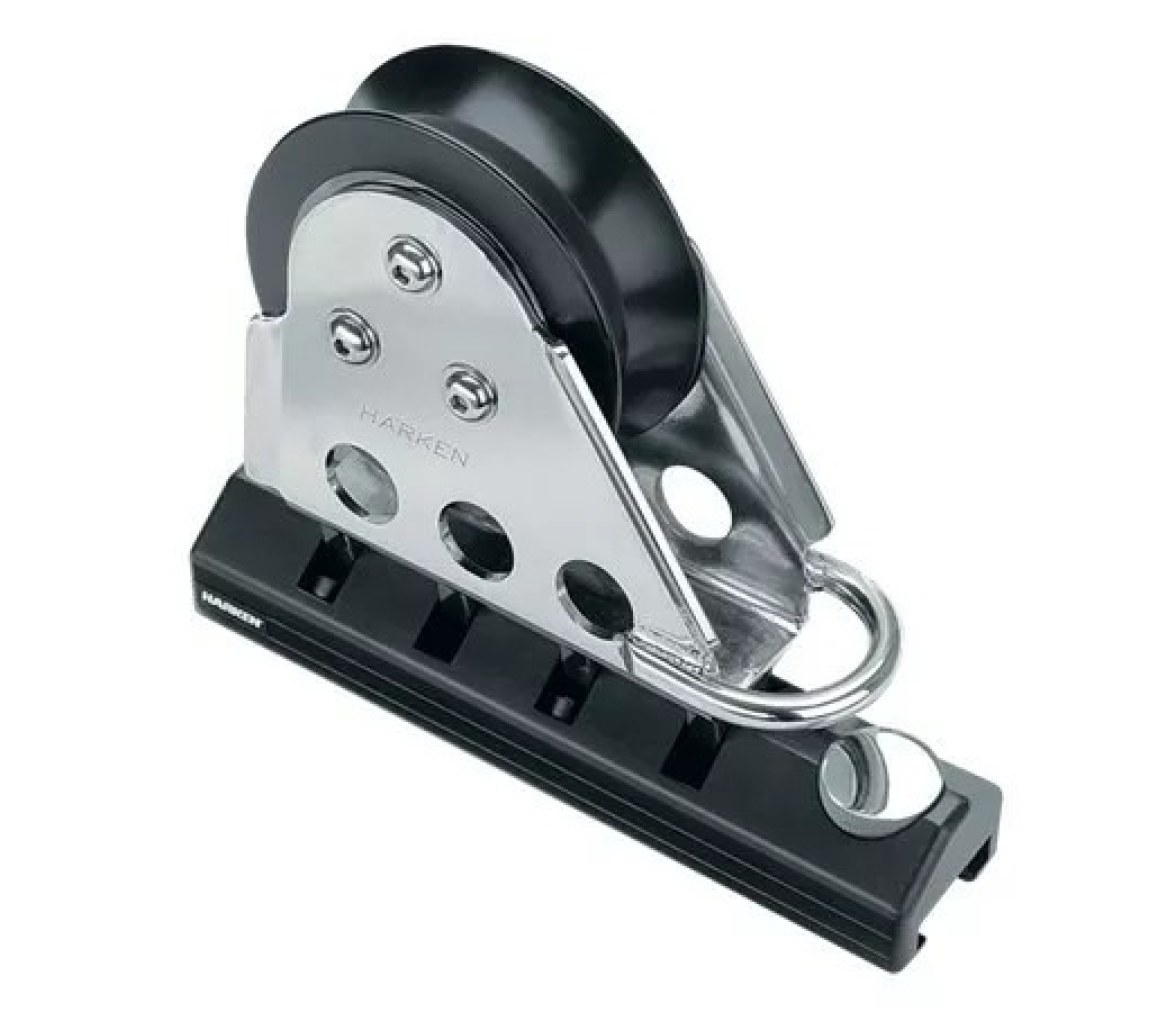 Harken C7754 Carro de génova de 40 mm con tope de pasador