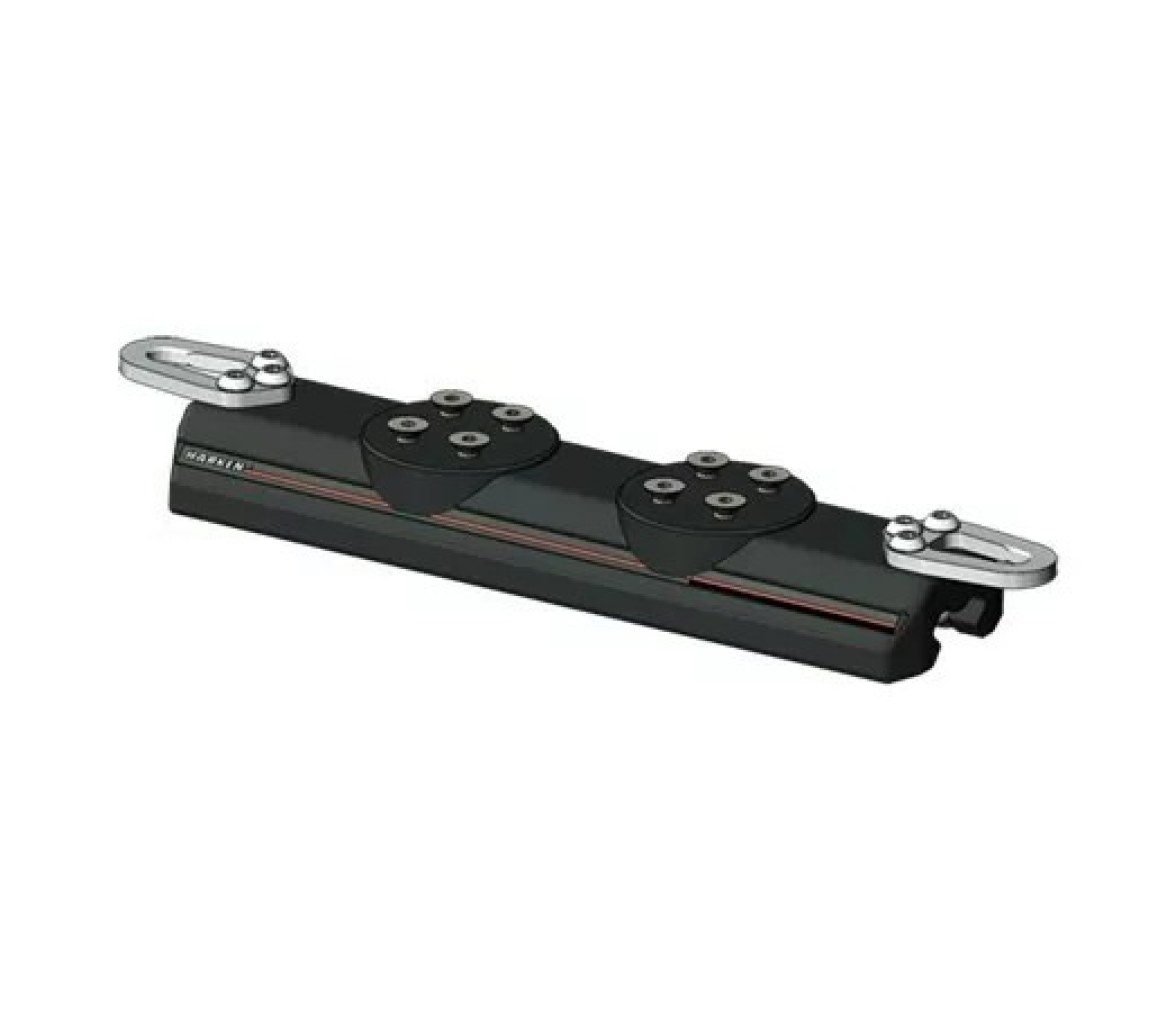 Harken C8158 Carro 42 mm para dos poleas de pie de 125 mm