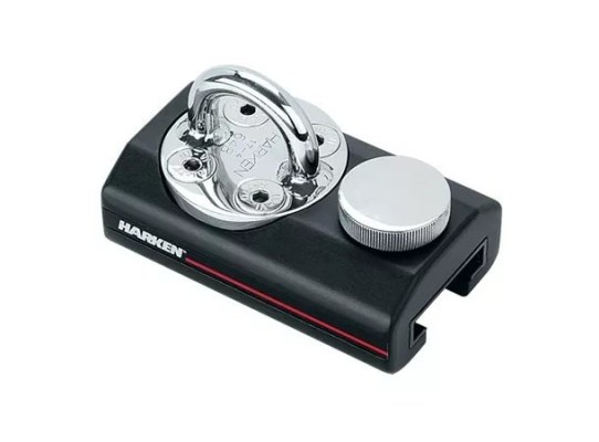 Harken C8808 Tope de pasador de aluminio para carril T de 50 mm
