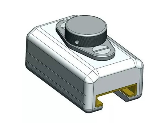 Harken C9043 Tope de pasador doble para carril T de 40 mm