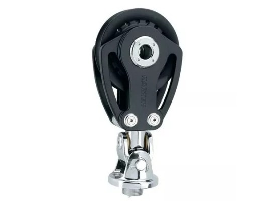 Harken C9363 Polea de pie de aluminio de 200 mm