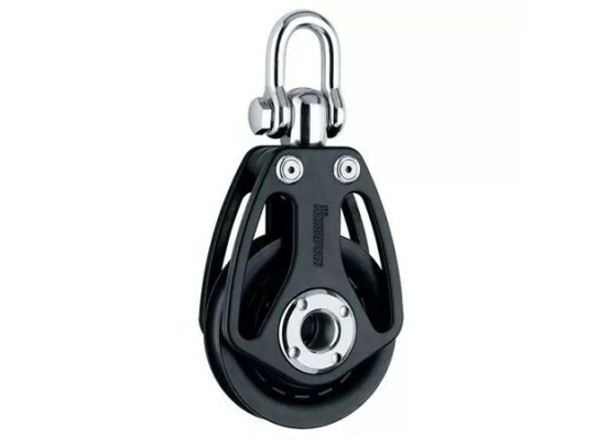 Harken C9367 Polea de aluminio de 200 mm con giratoria