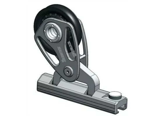 Harken C9577 Carro de génova 40 mm con tope y polea 150 mm