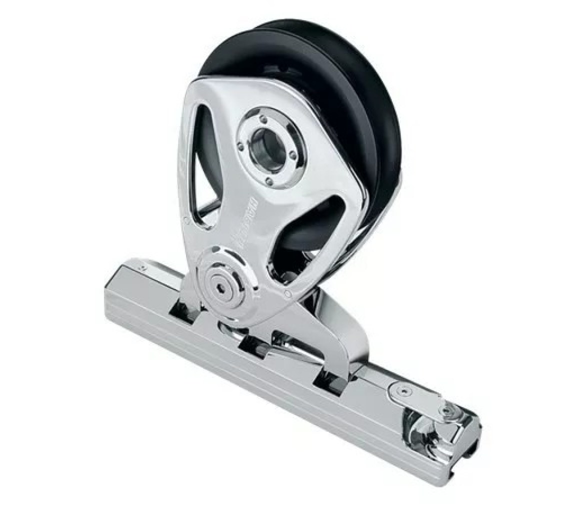 Harken C9869 Carro de génova T-Track 40 mm con polea 175 mm