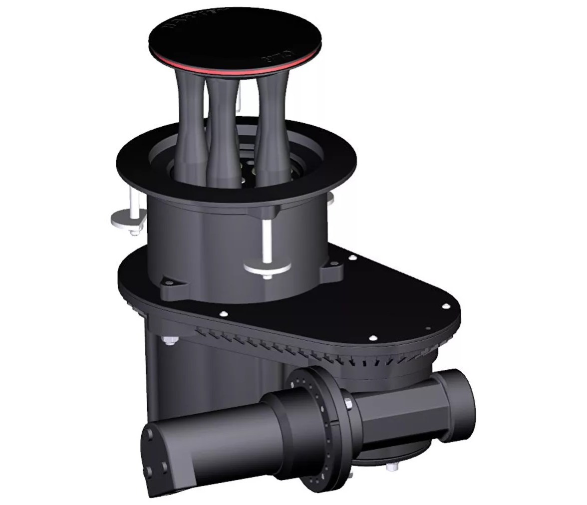 Harken CLR600HA Winche de amarre hidráulico 600 CLR