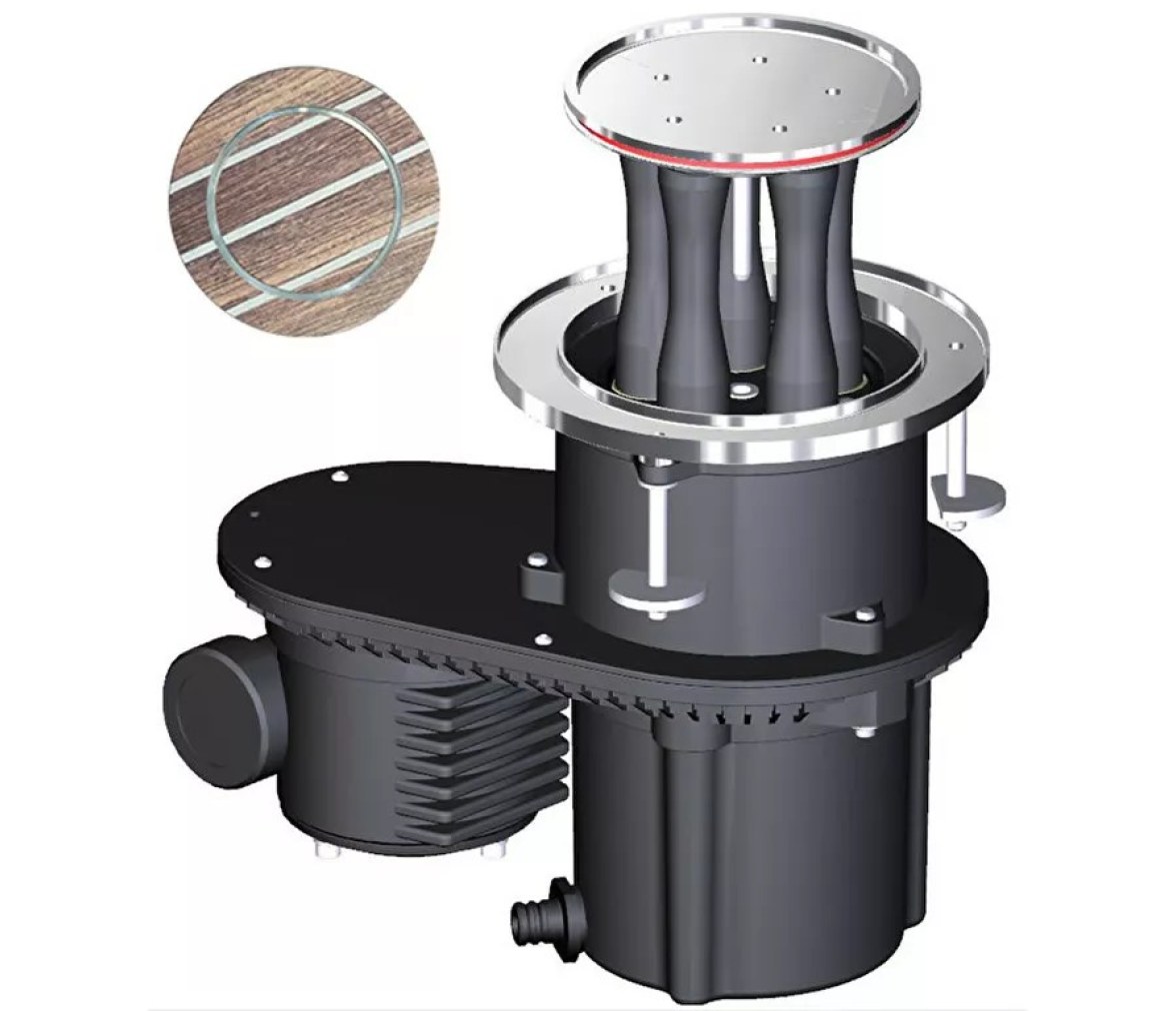 Harken CLR600HTC Winche de amarre hidráulico 600 CLR