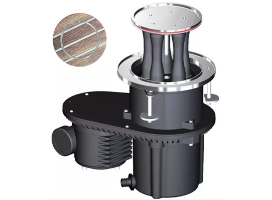 Harken CLR600HTC Winche de amarre hidráulico 600 CLR