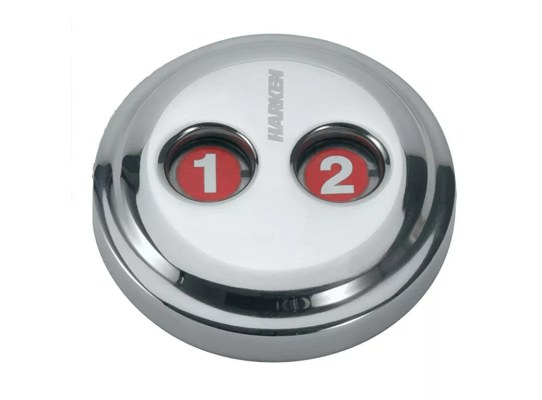 Harken DSDSS1-ND Interruptor Digital System Switch acero inox, 1/2 botones