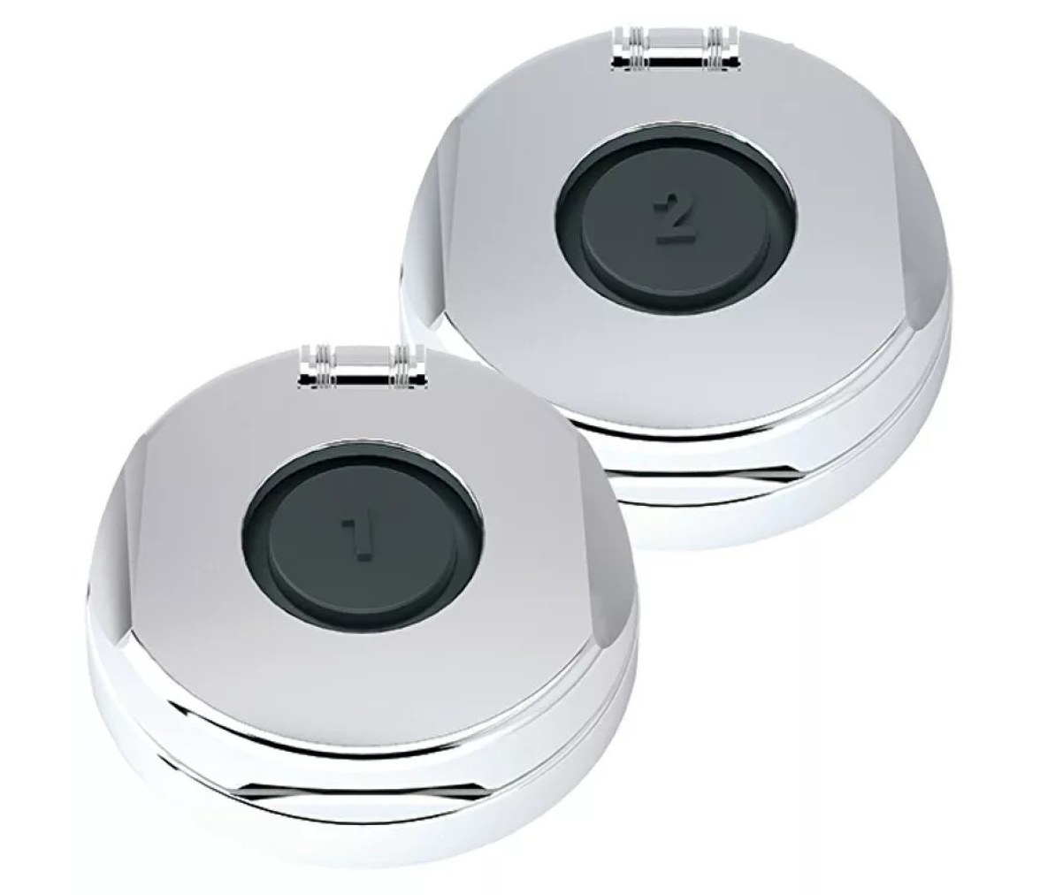 Harken DSFSSS-KIT Interruptor de pedal digital de una función, inox (par)