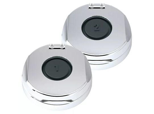 Harken DSFSSS-KIT Interruptor de pedal digital de una función, inox (par)
