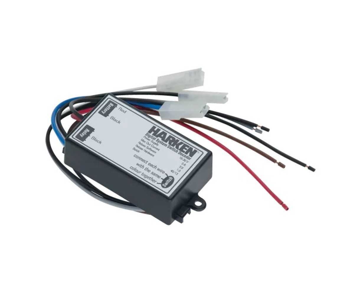 Harken DSSSS4-ND Interruptor digital de función única, acero inoxidable