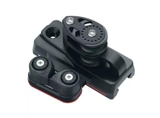 Harken E2756 Organizador de cubierta ESP End Control doble con mordaza de levas