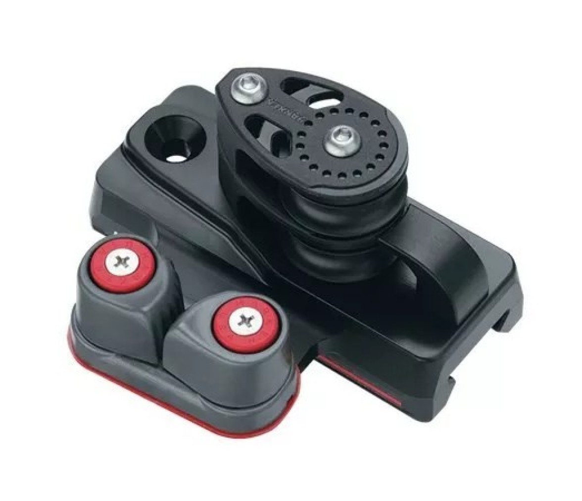 Harken E3256 Stopper End Control 32 mm doble roldana con leva
