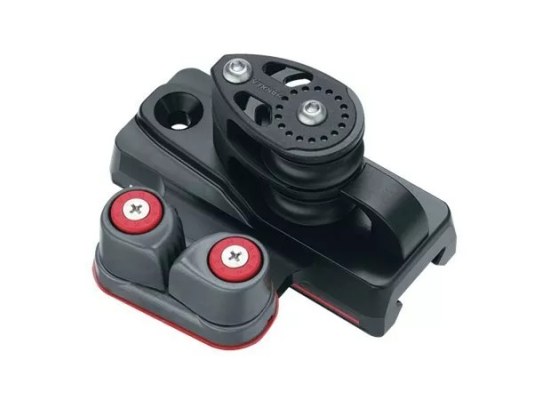 Harken E3256 Stopper End Control 32 mm doble roldana con leva