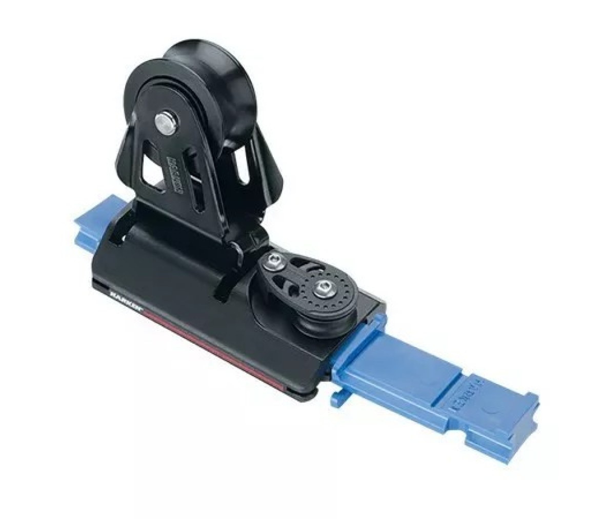 Harken G2227B.NW Carro de escota ajustable 22 mm con roldana 2:1