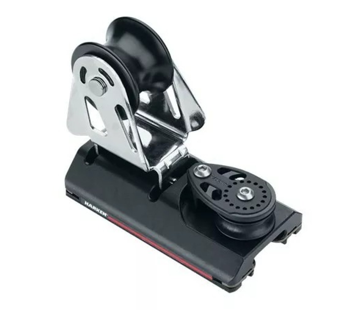 Harken G272B Carro de escota ESP 27 mm ajustable con roldana 2:1