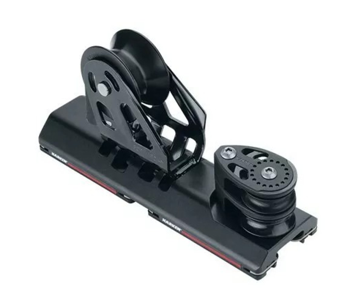 Harken G2747B.HL Carro de escota de mayor ajustable 27 mm 2 roldanas 4:1