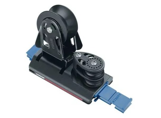 Harken G2747B.NW Carro de escota ajustable 27 mm, 2 roldanas, 4:1