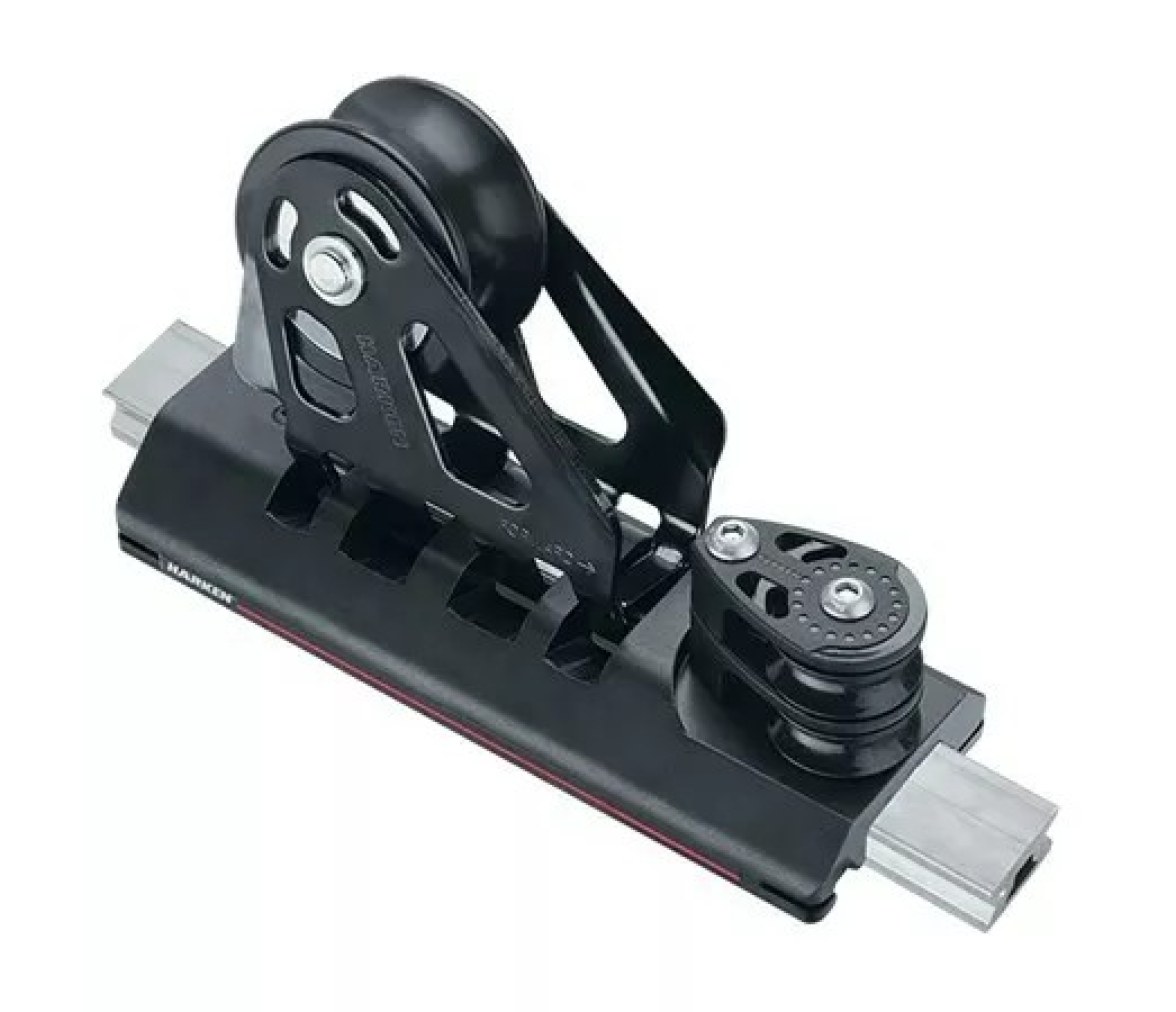 Harken G3247B.NW Carro de escota regulable 32 mm, 2 roldanas, 4:1